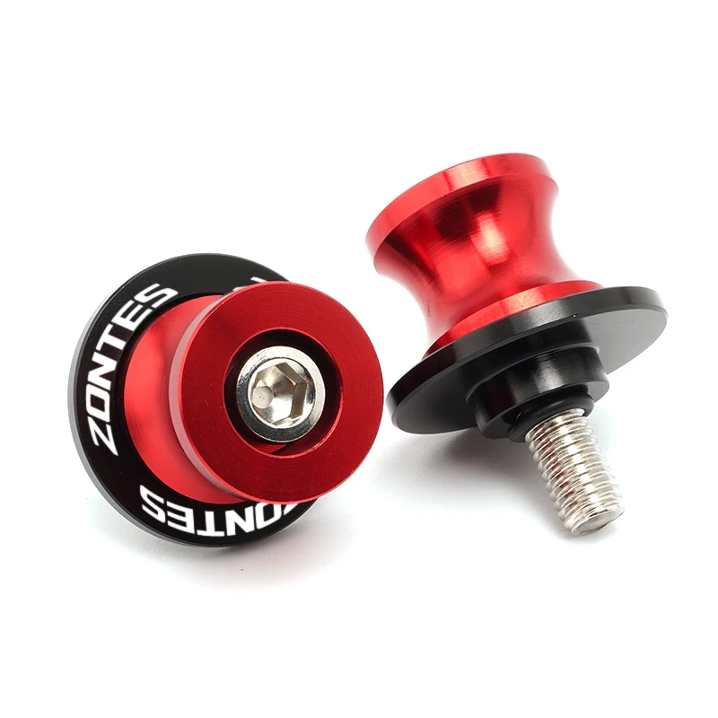 

Motorcycle Accessories For Zontes G1 125 ZT125U ZT 125 U 310R 310X 368E 368 368G 703F CNC M8 Swingarm Spools Slider Stand Screws