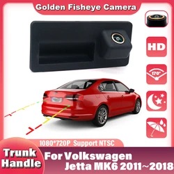 Car Trunk Handle Rear Camera For Volkswagen Jetta MK6 2011 2012 2013 2014 2015 2016 2017 2018 Car Rear View Camera Backup Camera