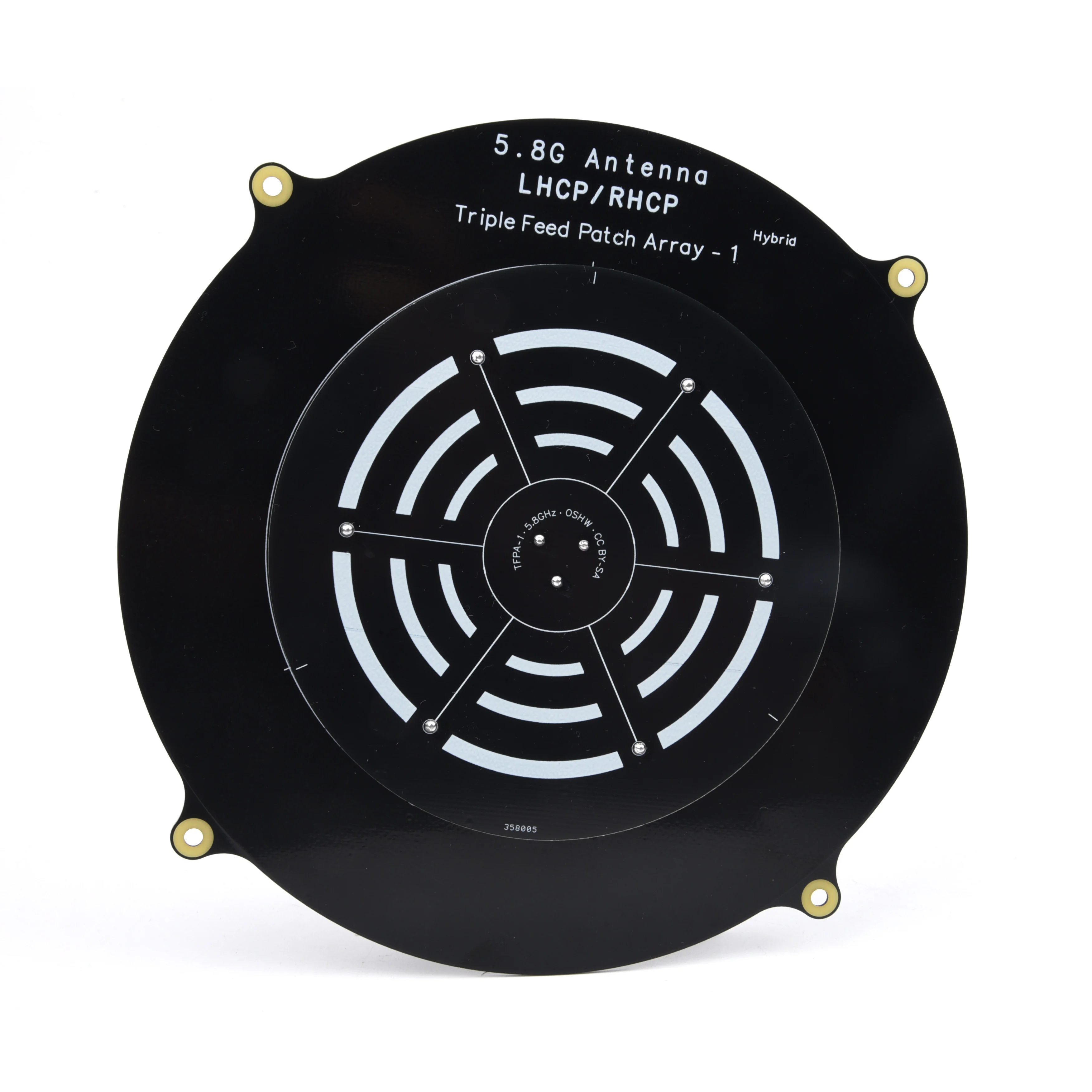 150mm remendo de alimentação tripla 5.8ghz 14dbi pagode array fpv antena lhcp rhcp rpsma sma para rc drone fpv quadcopter