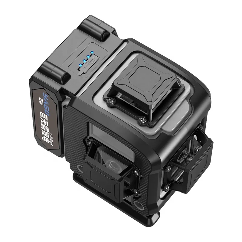 Lazer Level 12 Linien 3D Cross Line 360 Laser Level Grüner Strahl 16 Linien Nivel Laser