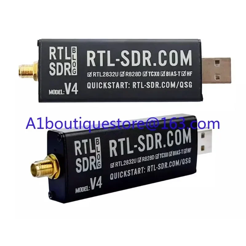 

RTL-SDR Blog V4 R828D RTL2832U 1PPM Оригинал, программное обеспечение Радиоприемник SDR