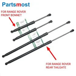 BKK760010 Front Bonnet Gas Spring BHE760020 Rear Tailgate Gas Strut 2pcs of Gas Lifts for Land Rover Range Rover L322 2002- 2012