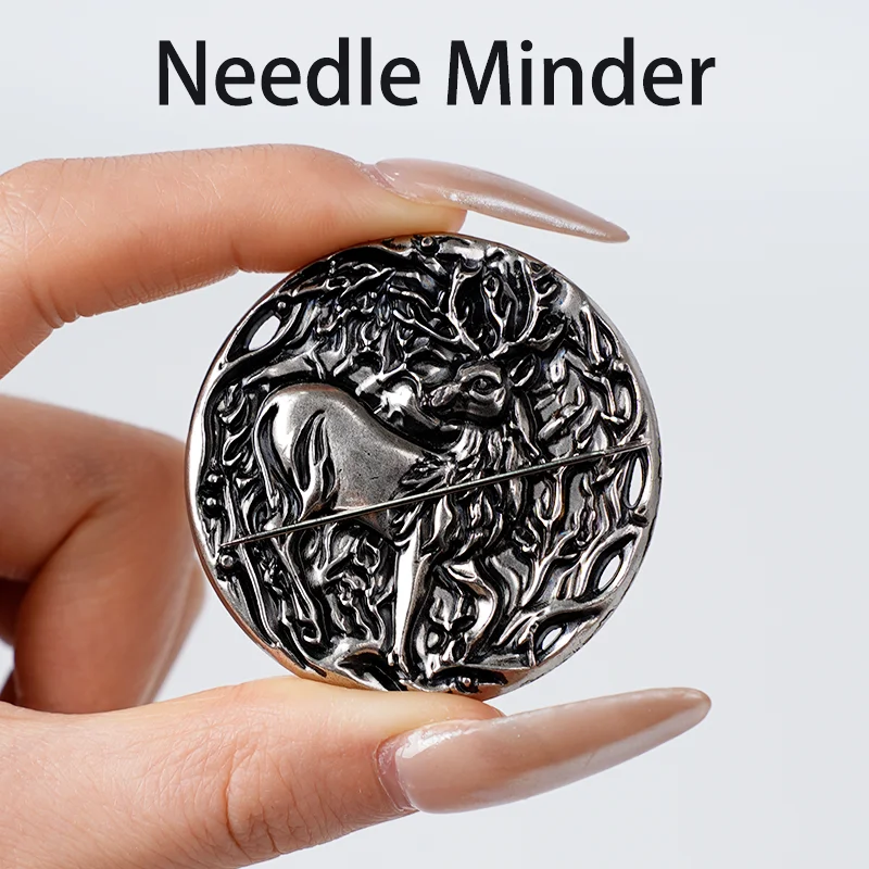 DIY Vintage Metall Saugnadelhalter Magnetisches Nähwerkzeug Aufbewahrung Handgefertigtes Zubehör für Nähmaschinen