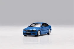 Stance Hunters x Street Weapon 1:64 E46 M3 CSL Blue / Silver Diecast Model Car