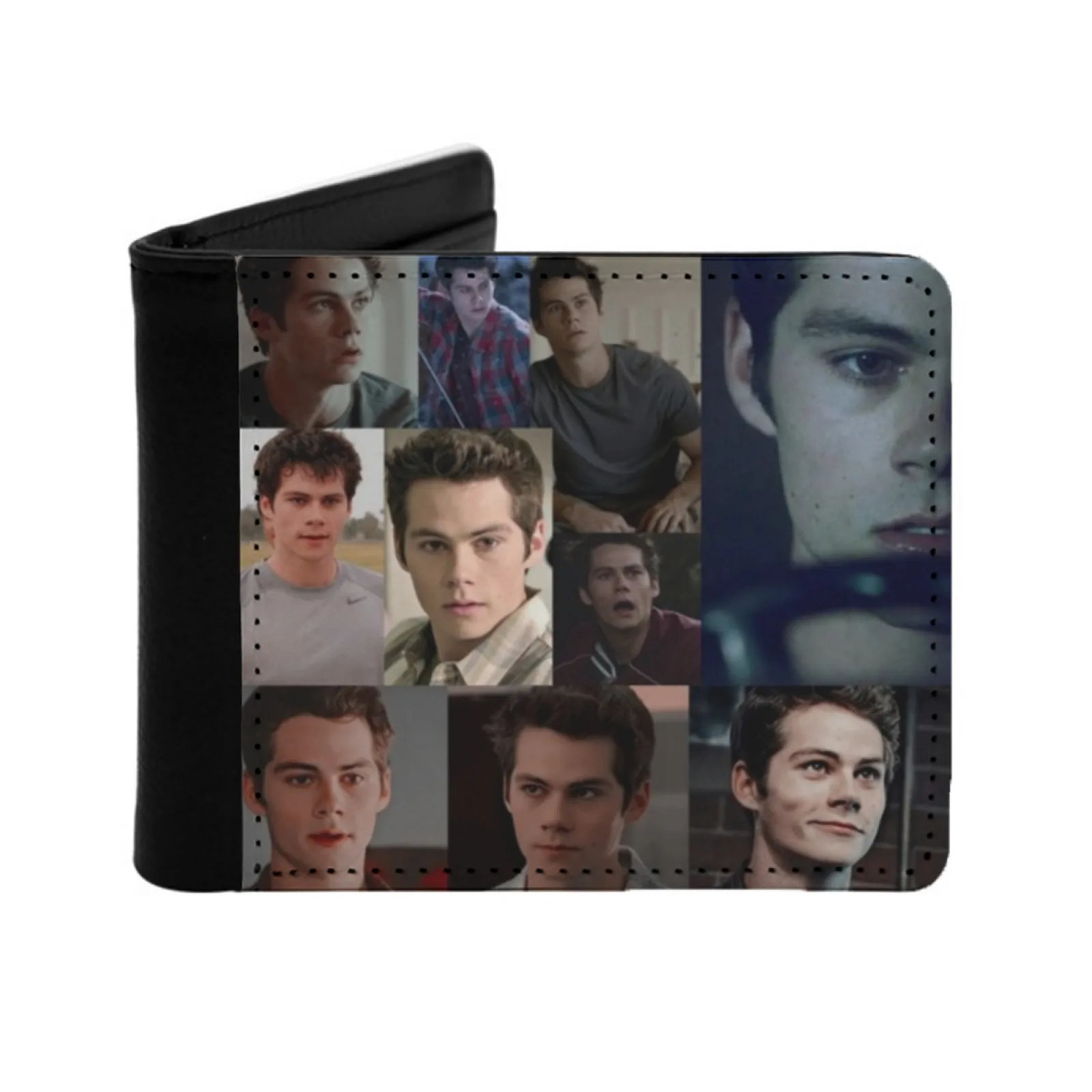 

Stiles Stiinski Collage Personalized Wallet For Men And Women Pu Leather Short Pocket Purse Stilinski Teenwolf Stilesstilinski
