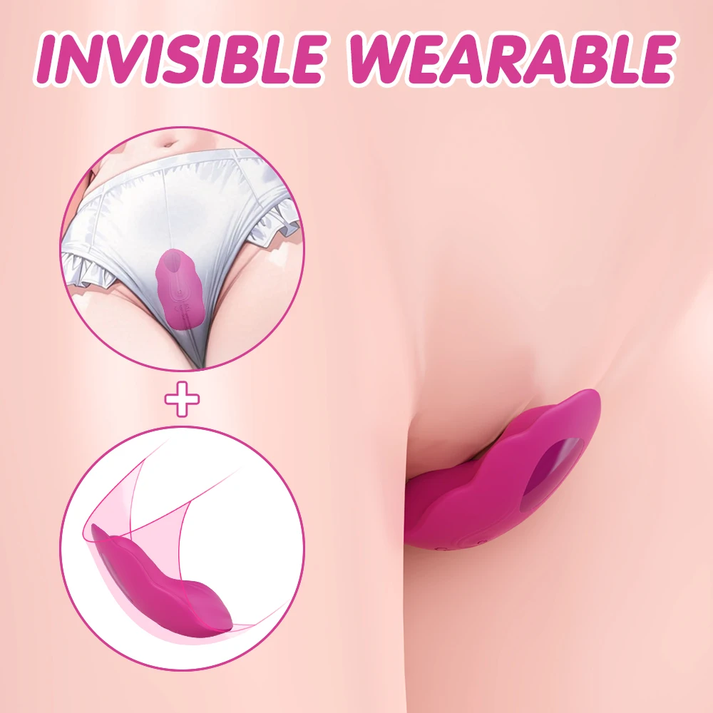 هزاز خارجي صغير ألعاب جنسية يمكن ارتداؤها هزاز للمهبل دسار محفز أدوات الاستمناء للنساء منتجات الكبار آلة الجنس