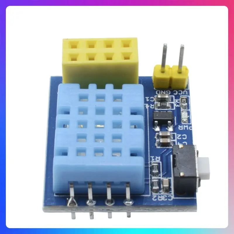 Esp-01S DHT11 وحدة استشعار درجة الحرارة والرطوبة WiFi NodeMCU بدون وحدة لاسلكية