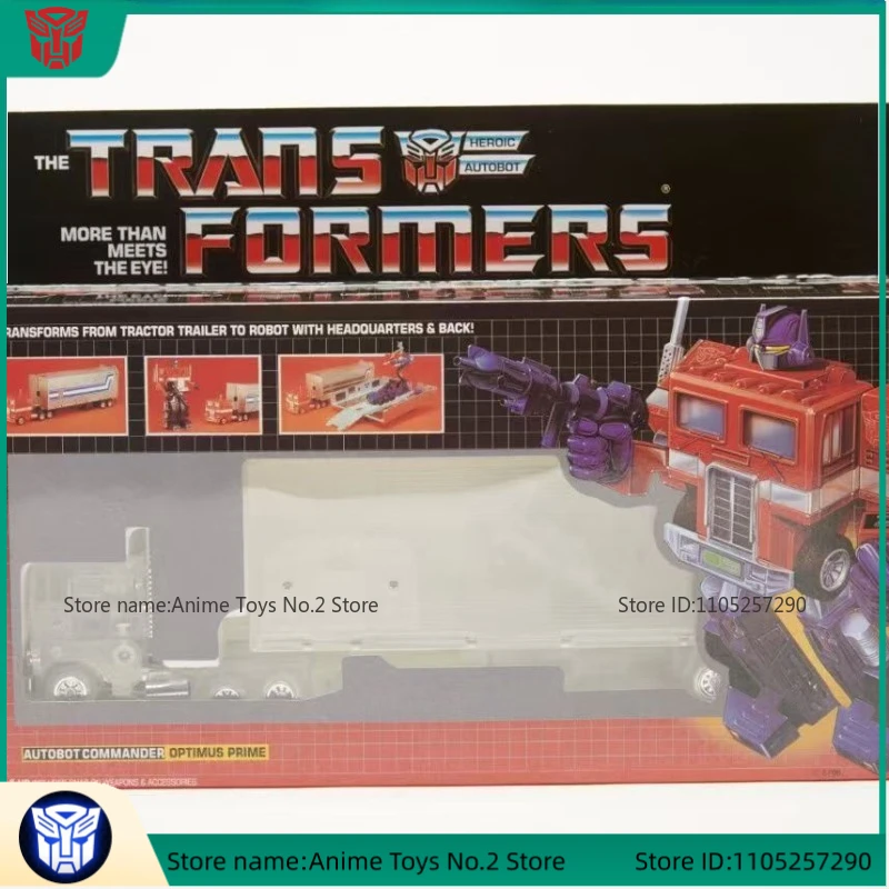 Transformerend speelgoedrobot Movie Studio Series G1 KO Transparant Optimus Prime Actiepop Verjaardagscadeau Model Collectible Origineel