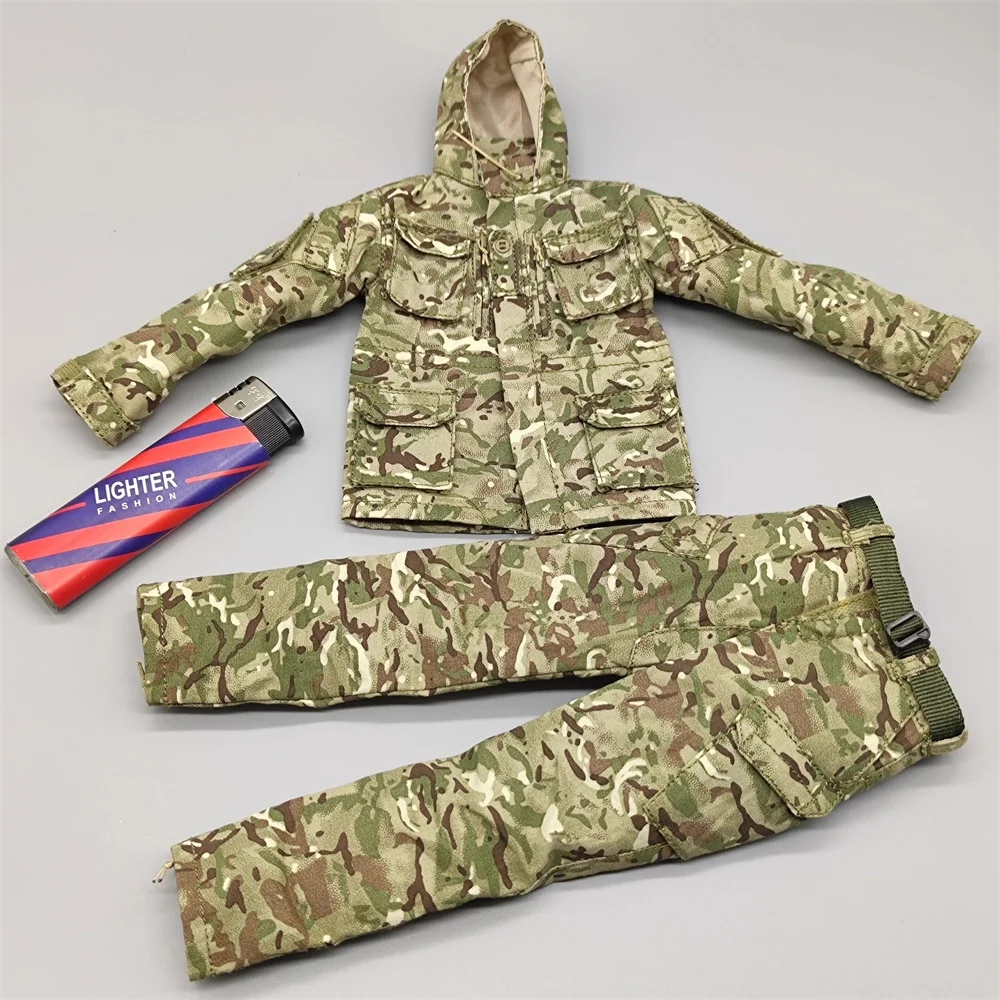 Easy & Simple ES 26068 The British Soldier Operation Mission Unit Masculino CAMO Vestido Uniforme Casaco Calça Cinto Para 12 "Figura 1/6