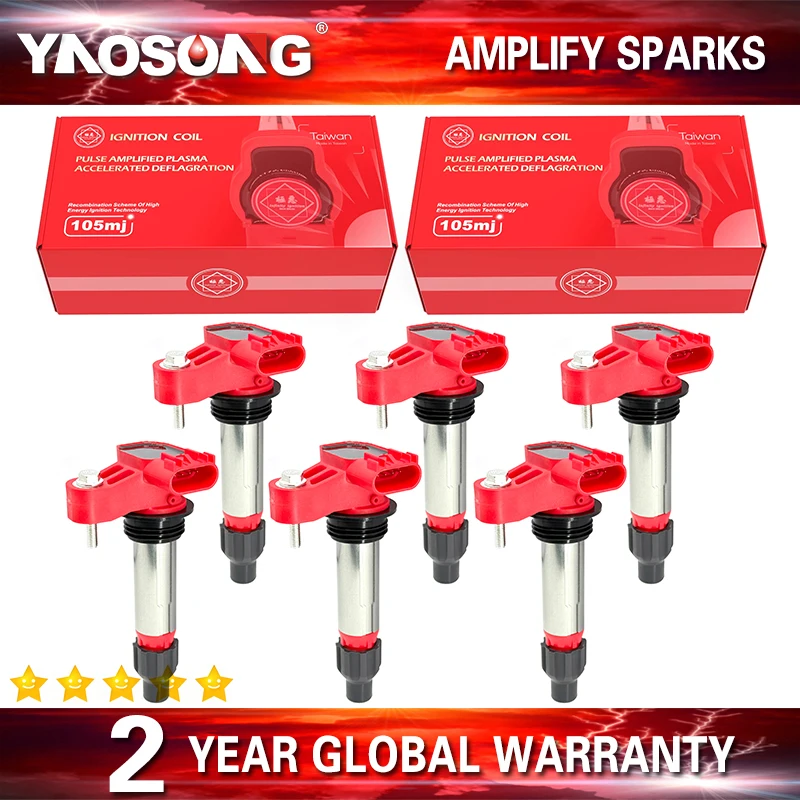 

Катушка зажигания для GMC Acadia Terrain Canyon Cadillac ATS CTS SRX STS XTS V6 3.6L Buick Allure 3.0L UF569 12618542 12632479