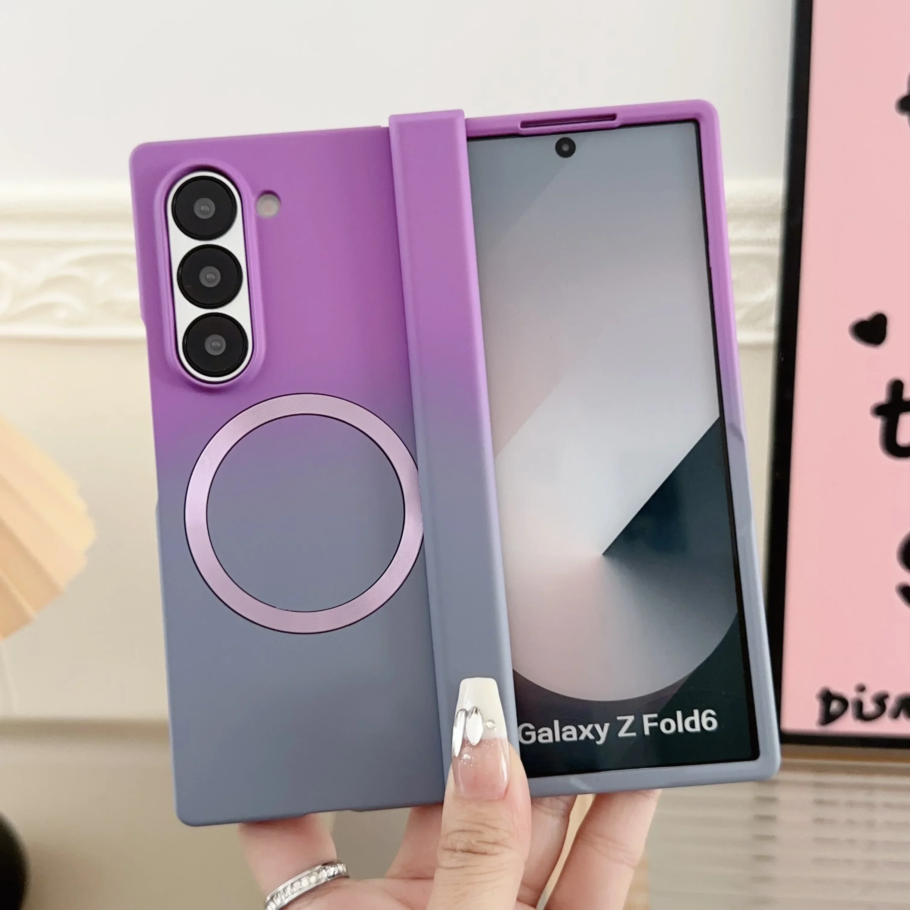 Magnetische Scharnierschutz-Handyhülle für Samsung Galaxy Z Fold 8 Ultra 7 6 5 4 3 Fold8 Fold7 Fold6 Fold5 5G Stoßfeste Abdeckung – Detail 8