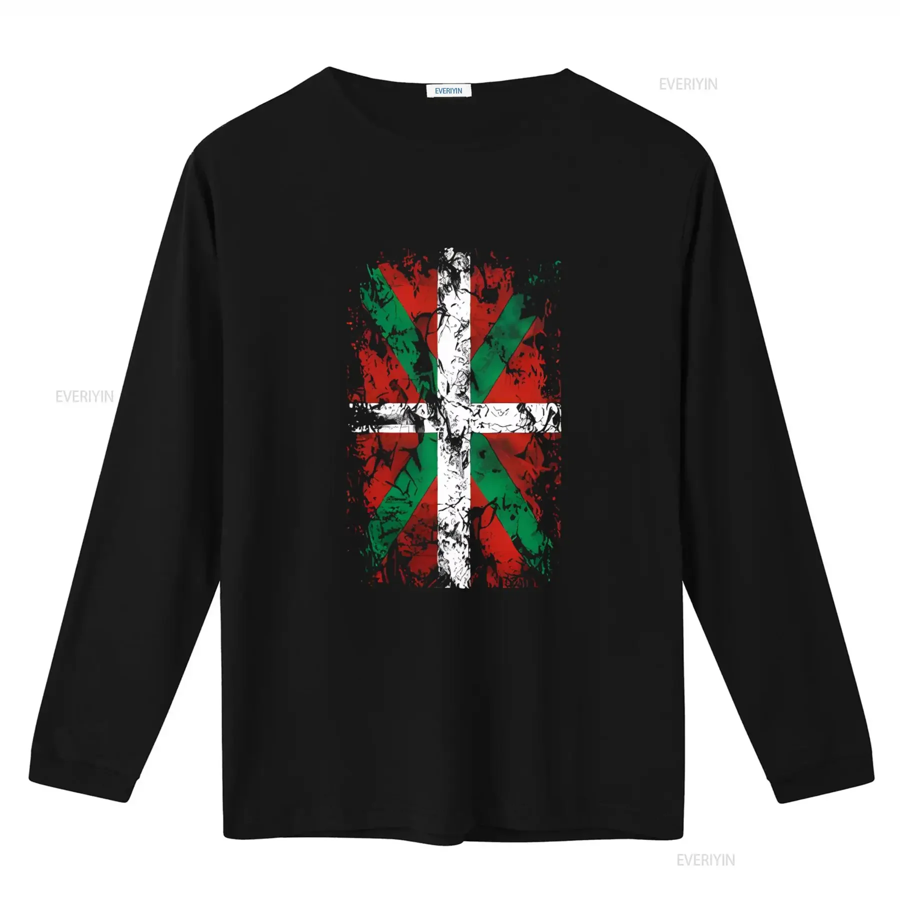 Pays Euskal Herria Euskadi Vasco T Shirt Stylish Design for Trendy Fashion Lovers vintage Washed Soft Casual designer clothes