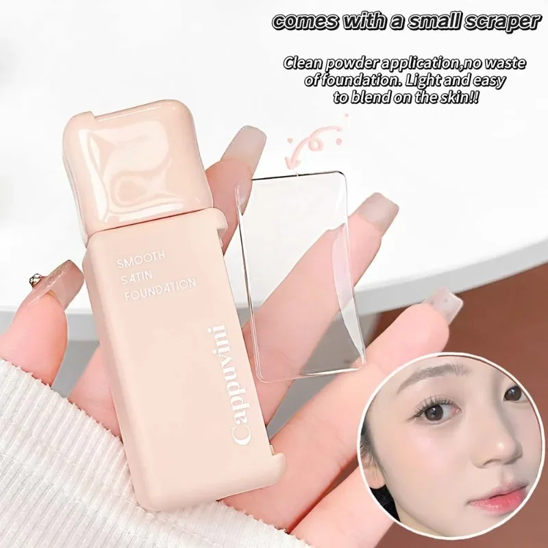 30ml Liquid Foundation Waterproof Concealer Smooth Hydrating Lightweight Face Foundation Natural Radiant Finish Korean Makeup