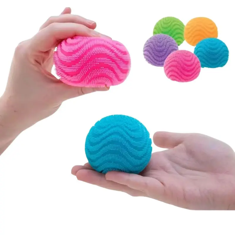 

New Blind Box Doh Fuzz Ball !!Sensory Squeeze Toy Sensory Squeeze Toy Textured Stress Relief Fidget Ball for Adults Gift