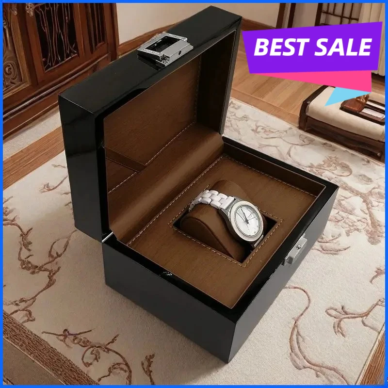 

[Wooden Watch Box] Elegant Wooden Watch Box,High-Quality Painted Wooden Jewelry Storage Case for Watches,Wood Lacquer Watch Box