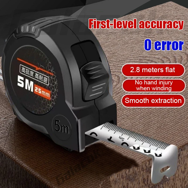 3/5/7.5/10 meter tape measure Anti-drop stainless steel tape measure site construction meter measure puller rule Measuring Tools