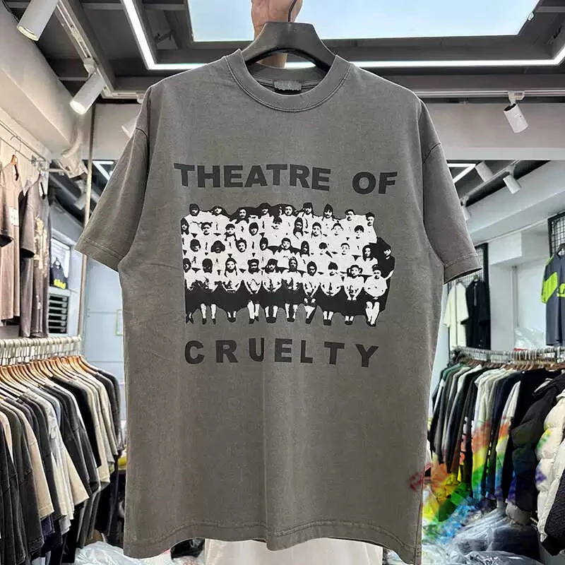 2024ss THEATER OF CRUELTY T Shirt Men Women High Quality Streetwear T-shirt Top Tees