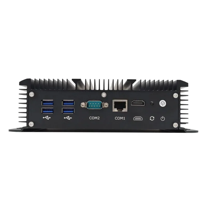 

Industrial computer Gigabit 6 network port fanless mini host industrial computer dustproof and corrosion resistant