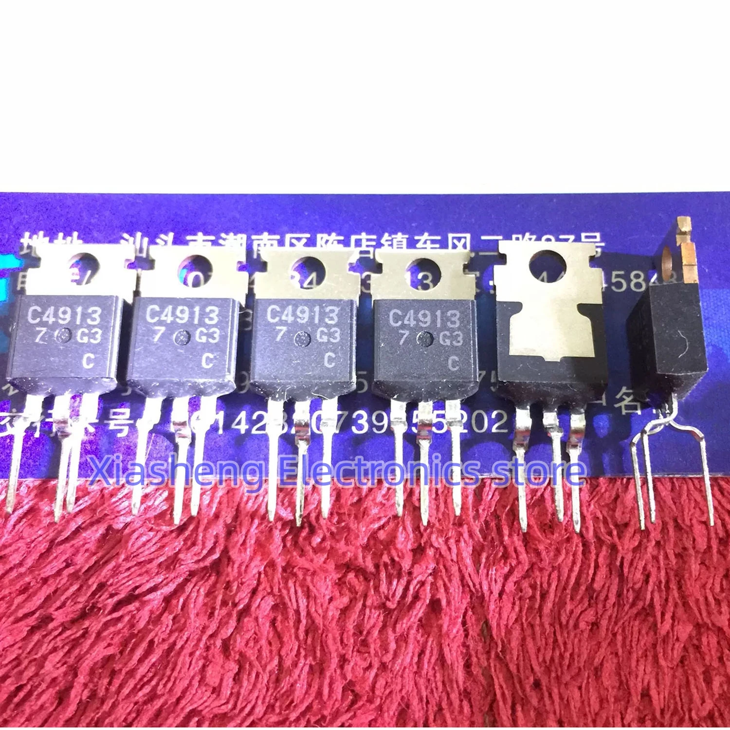 

New Original 5Pcs 2SC4913 C4913 TO-220 Transistor In Stock Good Quality