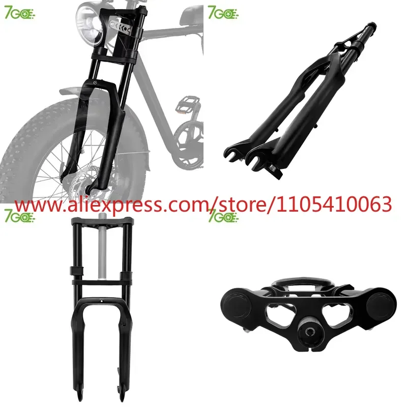 1pcs Aluminum alloy 62.5 * 21 * 10cm mountain bike fork shock absorption pneumatic front fork bicycle parts bicycle front fork