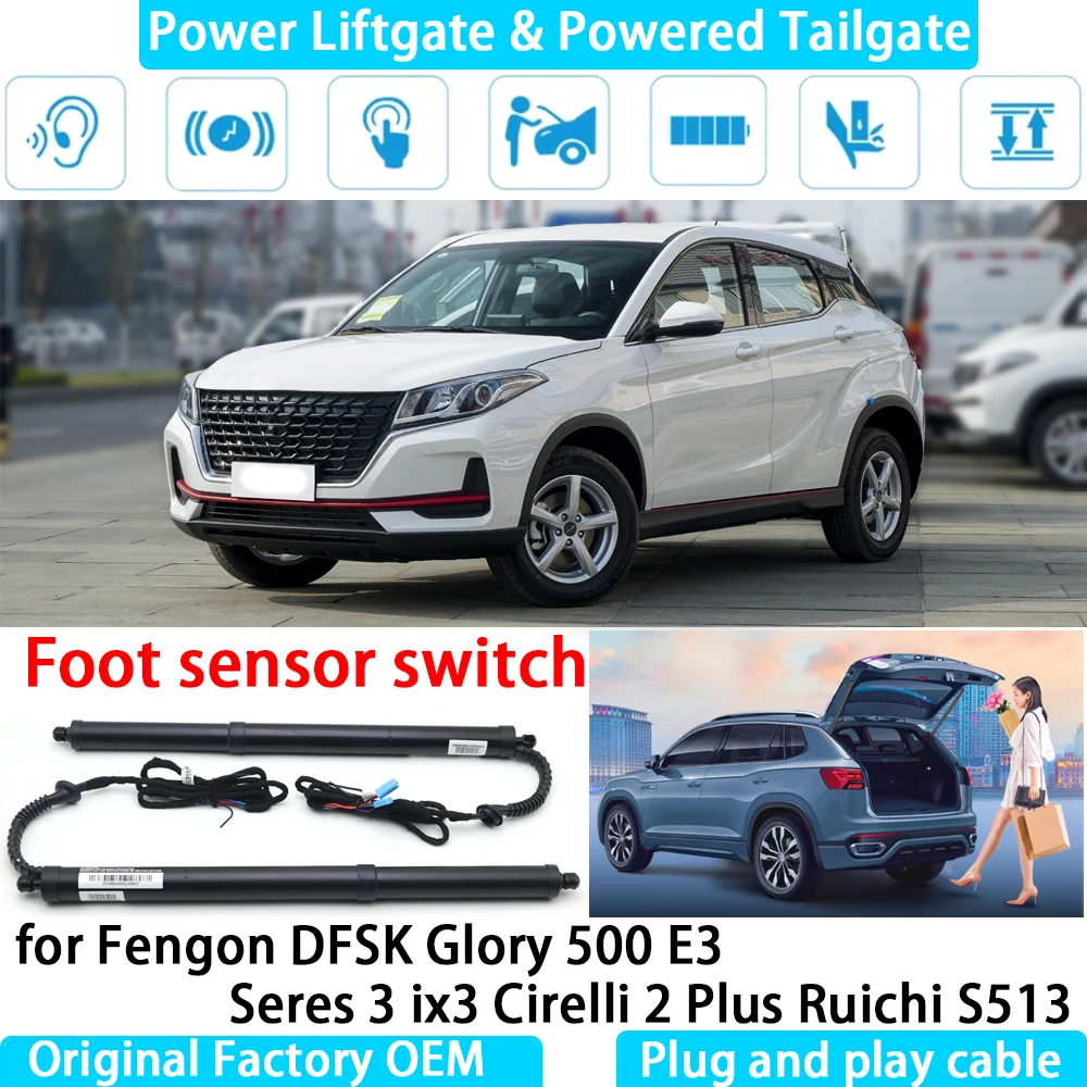 

for Fengon DFSK Glory 500 E3 Seres 3 ix3 Cirelli 2 Plus Ruichi S513 Automatic Electric Power Liftgate Powered Tailgate Strut