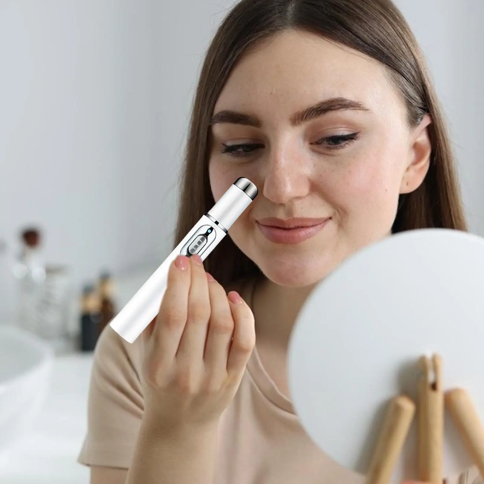 Mol Remover Pen Draagbare Huid Pen Vrouwen Accessoire voor Gezicht Elleboog Prive Zon Billen Terug Binnenkant Oksel Dijen Benen Borst