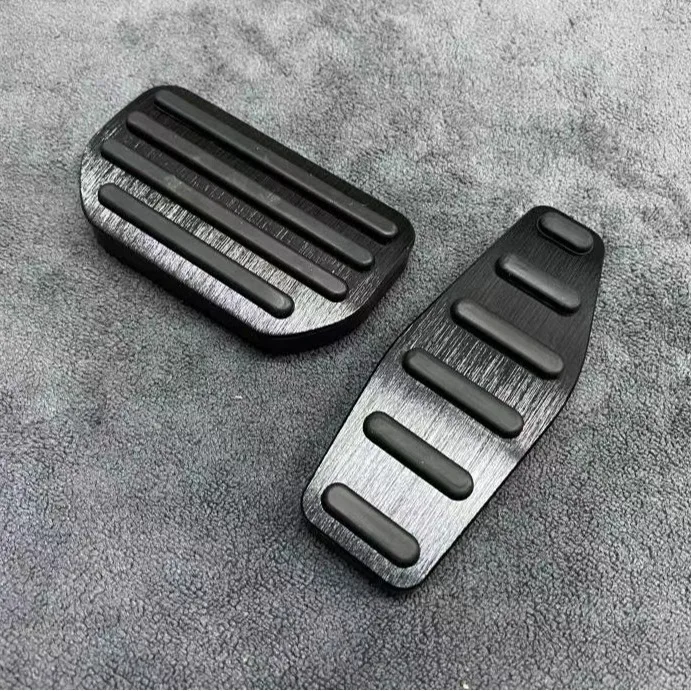 For AT Suzuki Jimney 2018 + JB64 JB74 No Punch Brake Foot Pedal Brushed Accelerator Pedal