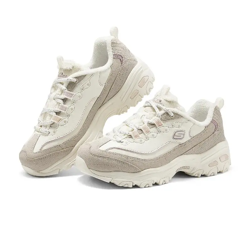 

Кроссовки серии Skechers D'Lites Обувь с пандой Удобная легкая женская обувь Повседневная повседневная обувь для поездок на работу 150240-Nat