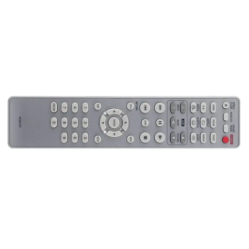 ABKN Replacement Remote Control RC001DV for MARANTZ DVD Player DV4001 DV4003 DV6001 DV7001 DV9500 Silver