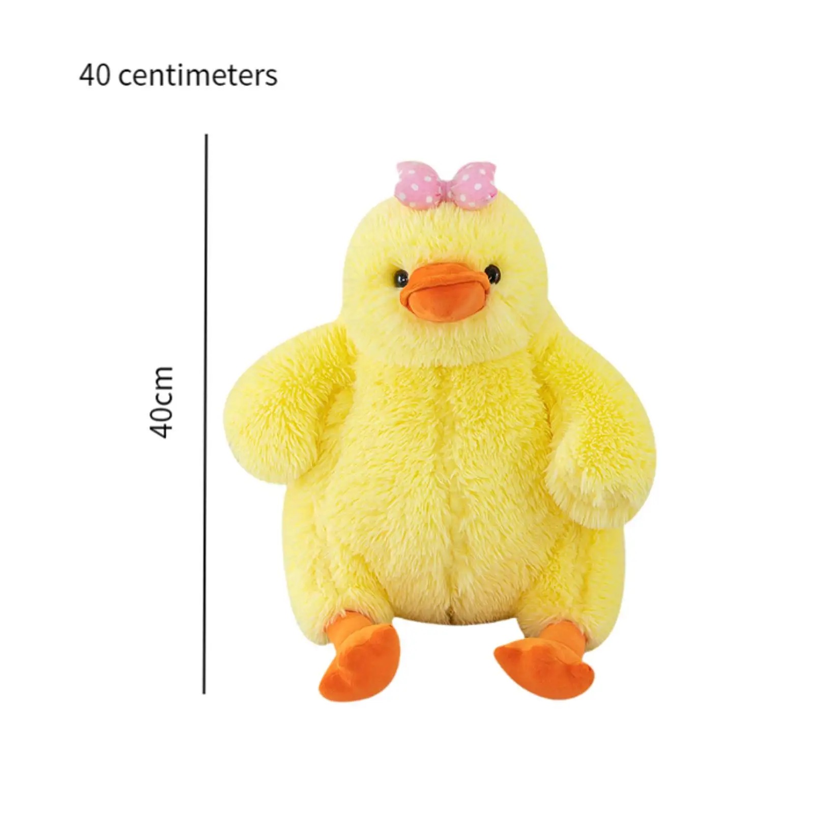 봉제 오리 인형 동물 장난감, 여자 친구 아이용, 창의적인 선물