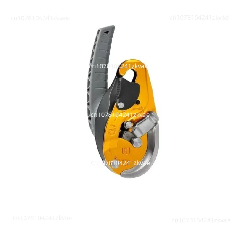 D021 Self-locking Descender Protector, Compact Auto-stop Descending Device For Rope Access High Altitude Rescue Work