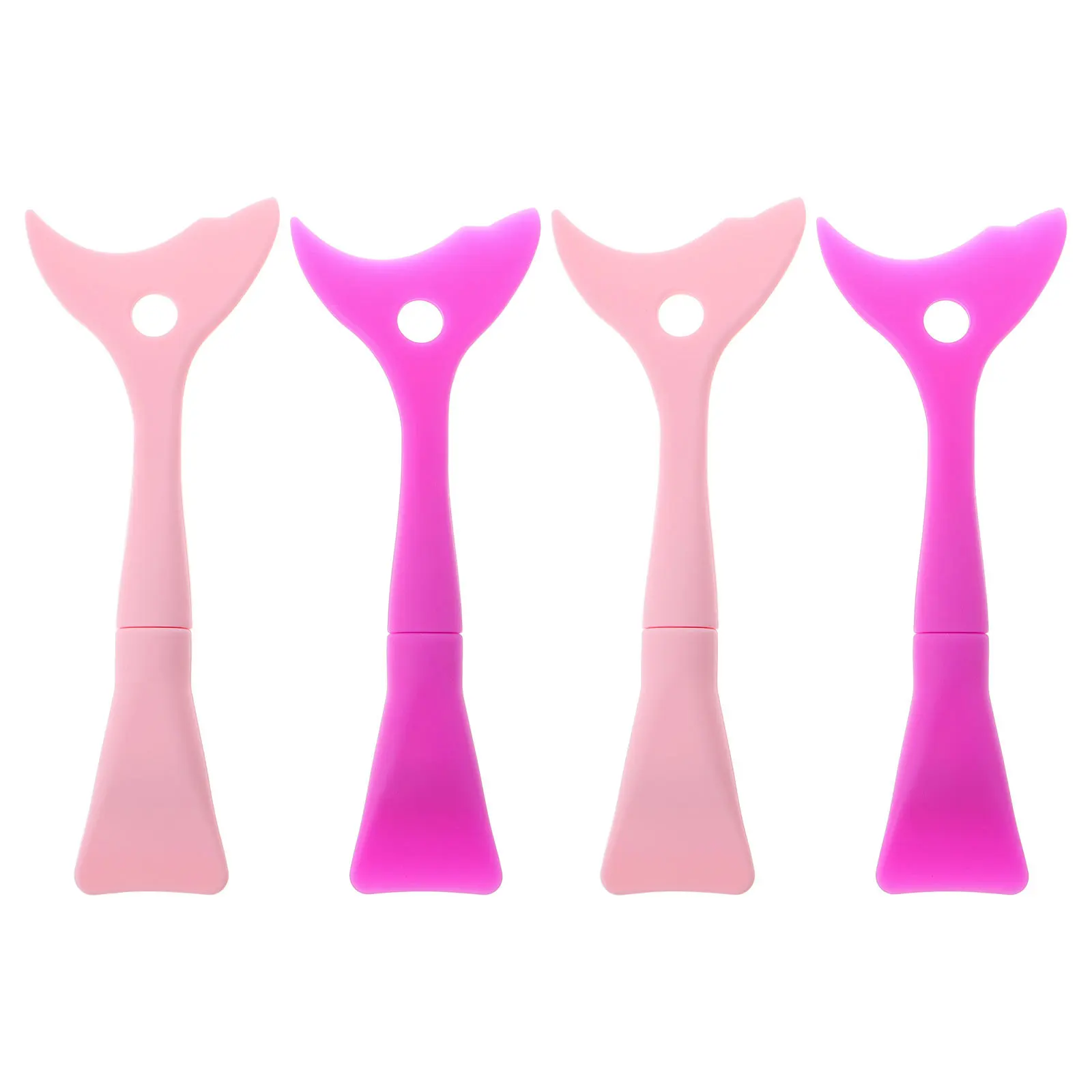 4 قطعة مساعد ماكياج العين سيليكون الإستنسل كحل أداة وظائف متعددة لدليل ماكياج الجناح عين القط الدقيق #3