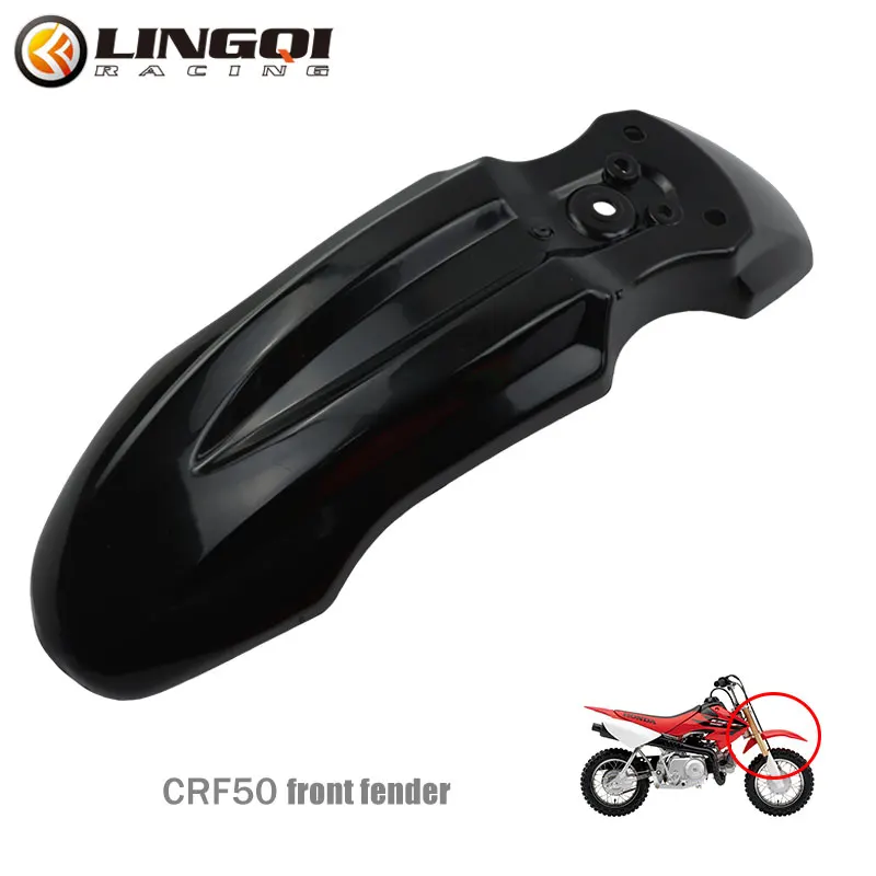 

LINGQI CRF50 Front Fender Mudguard Mudguard Waterproof Plastic Fairing Body Cover for Motorcycle Pit Dirt Bike CRF 50 Part