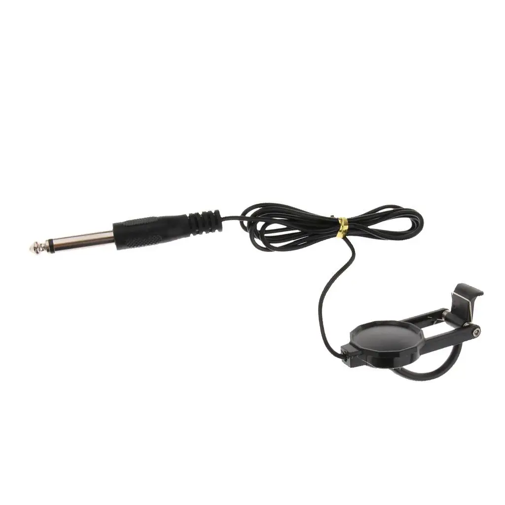 Cherub Violin Pickup Black Line Material Clip-on Instrument Pickup for Amplified Sound and Recording