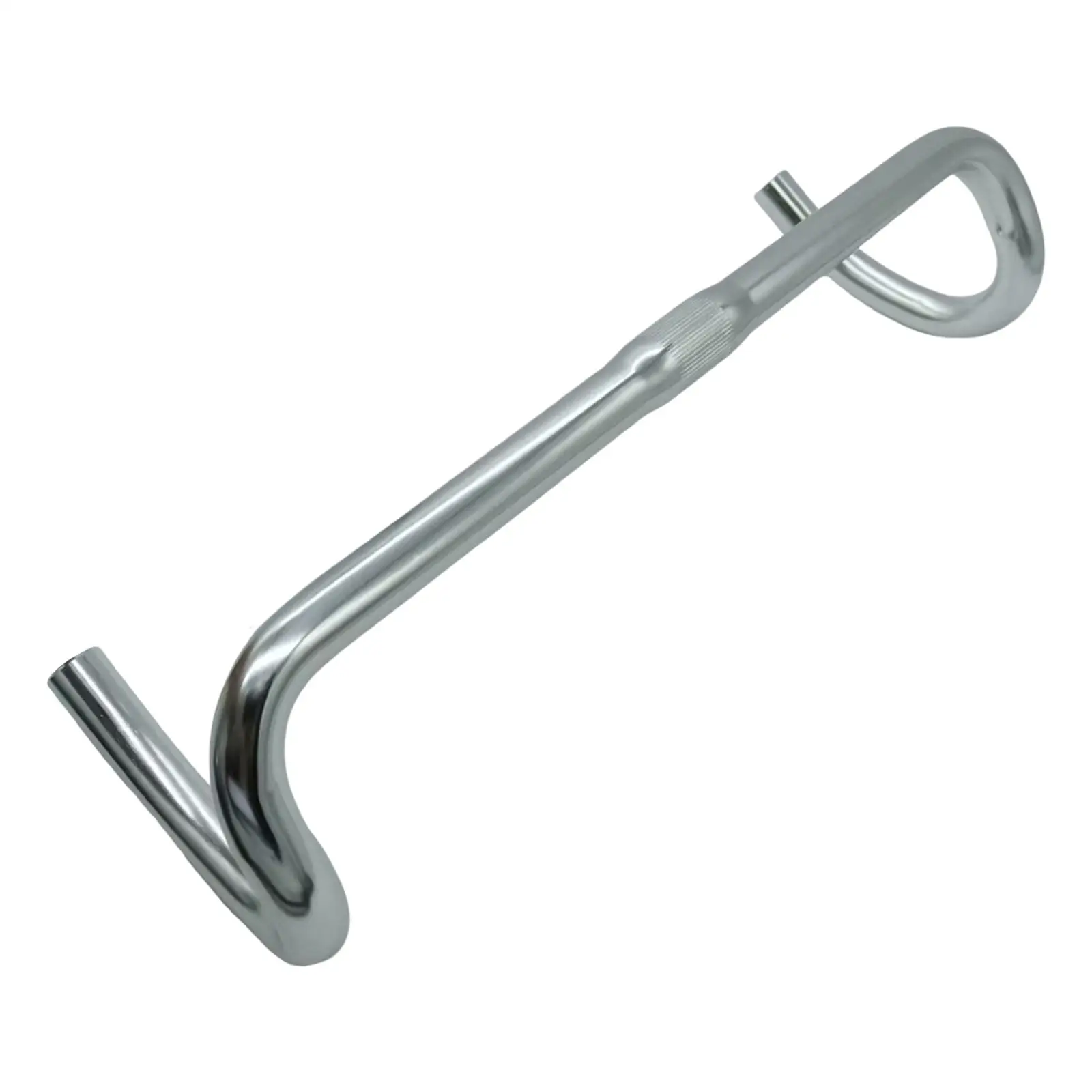 Aluminum Alloy Drop Bar Road Bike Handlebar Ergonomic Curved Handlebar Accessory for Race and Riding Bikes