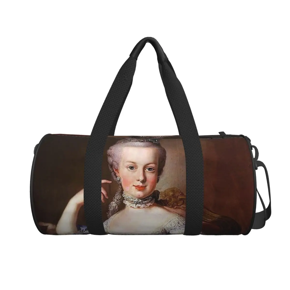 

Portrait Of Marie Antoinette Martin Va Large Duffle Gym Bag Waterproof Duffle Travel Bags Handbags Fitness bag