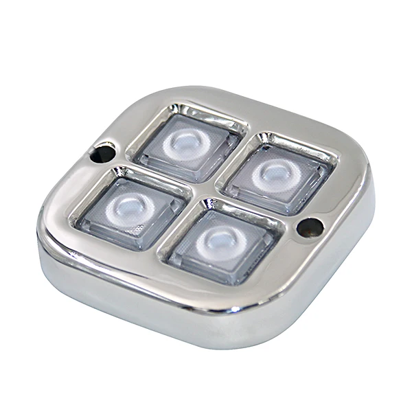 

LED Underwater Boat Light 316 Stainless Steel Surface Mount Transom Light For Boat Yacht Cruise Ships Pontoon