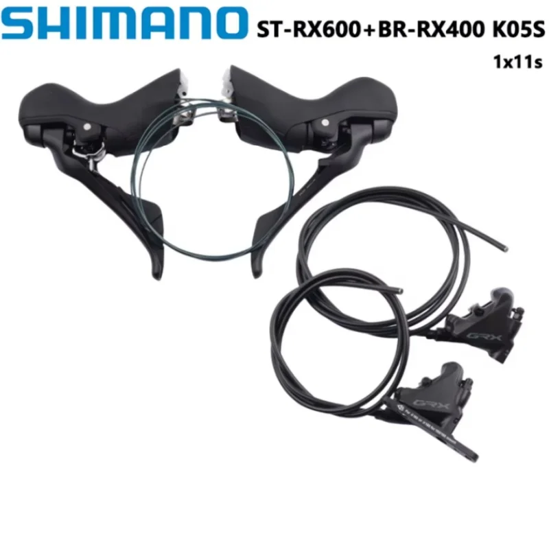 Shimano GRX RX600 RX400 1x11s 2x11s hydraulische Scheibenbremse RX600 Shifter RX400 Bremssattel für GRAVEL Bike