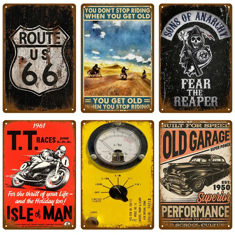 

Vintage Engine Oil Poster Metal Sign Decorative Plaque Tin Signs For Garage Gas Station Man Cave Club Bar Home Room Wall Decor
