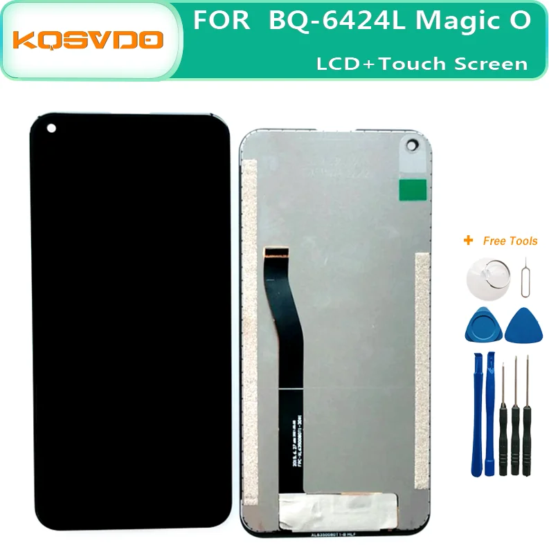 Mobile LCD Display For BQ Mobile BQ-6424L Magic O BQ 6424 6424L BQ6424L LCD Display Touch Screen Panel Digitizer Sensor Tools