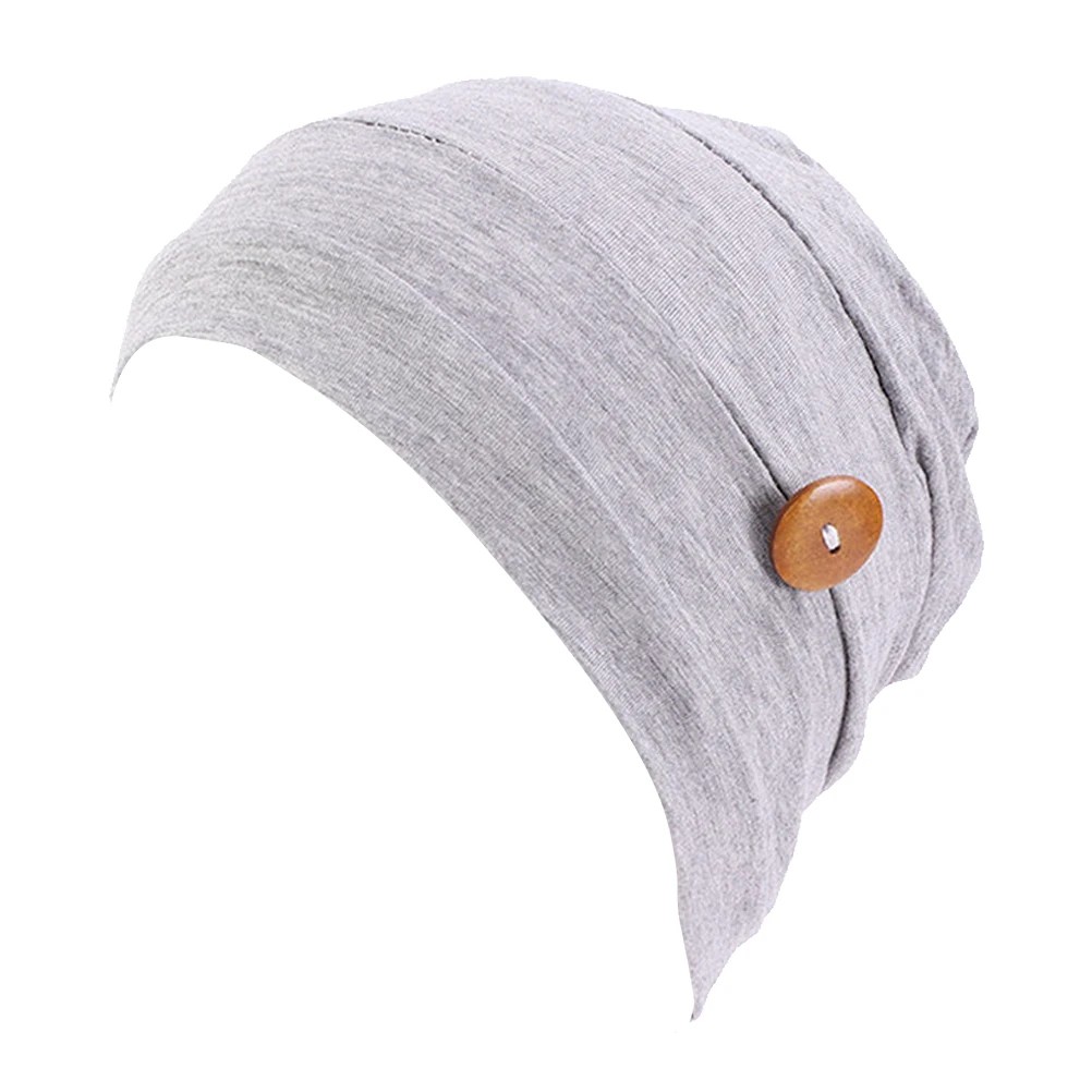 

Anti-Strip Headscarf Hat For Women Cotton Chemo Caps Wrap Turban Modal Sweat Absorption Sleep Hat Warm Winter All