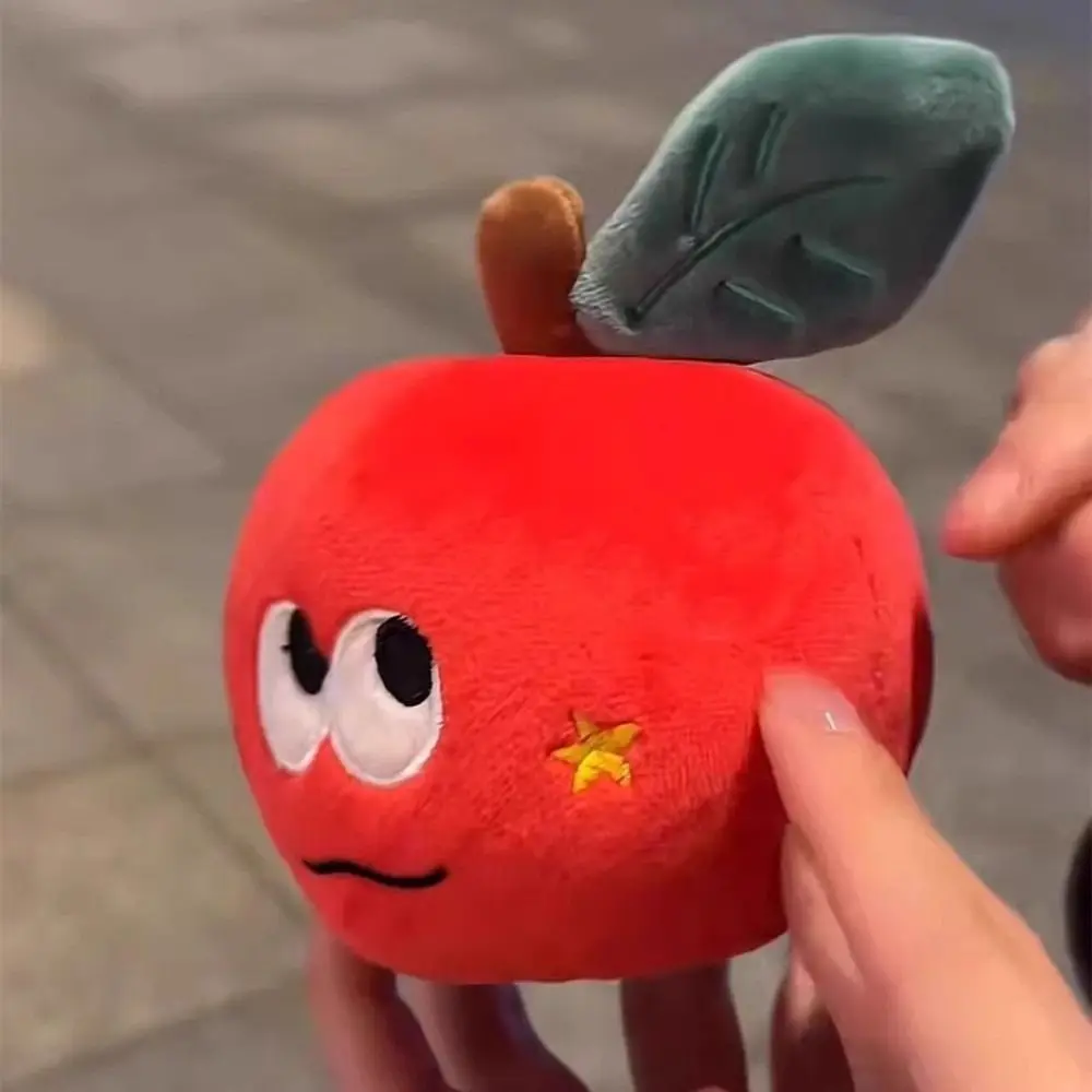 Bellissimo cartone animato frutta romantico rosso creativo anello organizzatore morbido e carino regalo di San Valentino celebrazione dell'anniversario