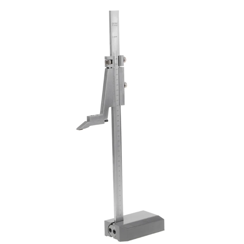 Imagem -03 - Altura Vernier Calipers 0300 mm Liga Alumínio Medidor Altura Medida Régua Ferramentas Transporte da Gota