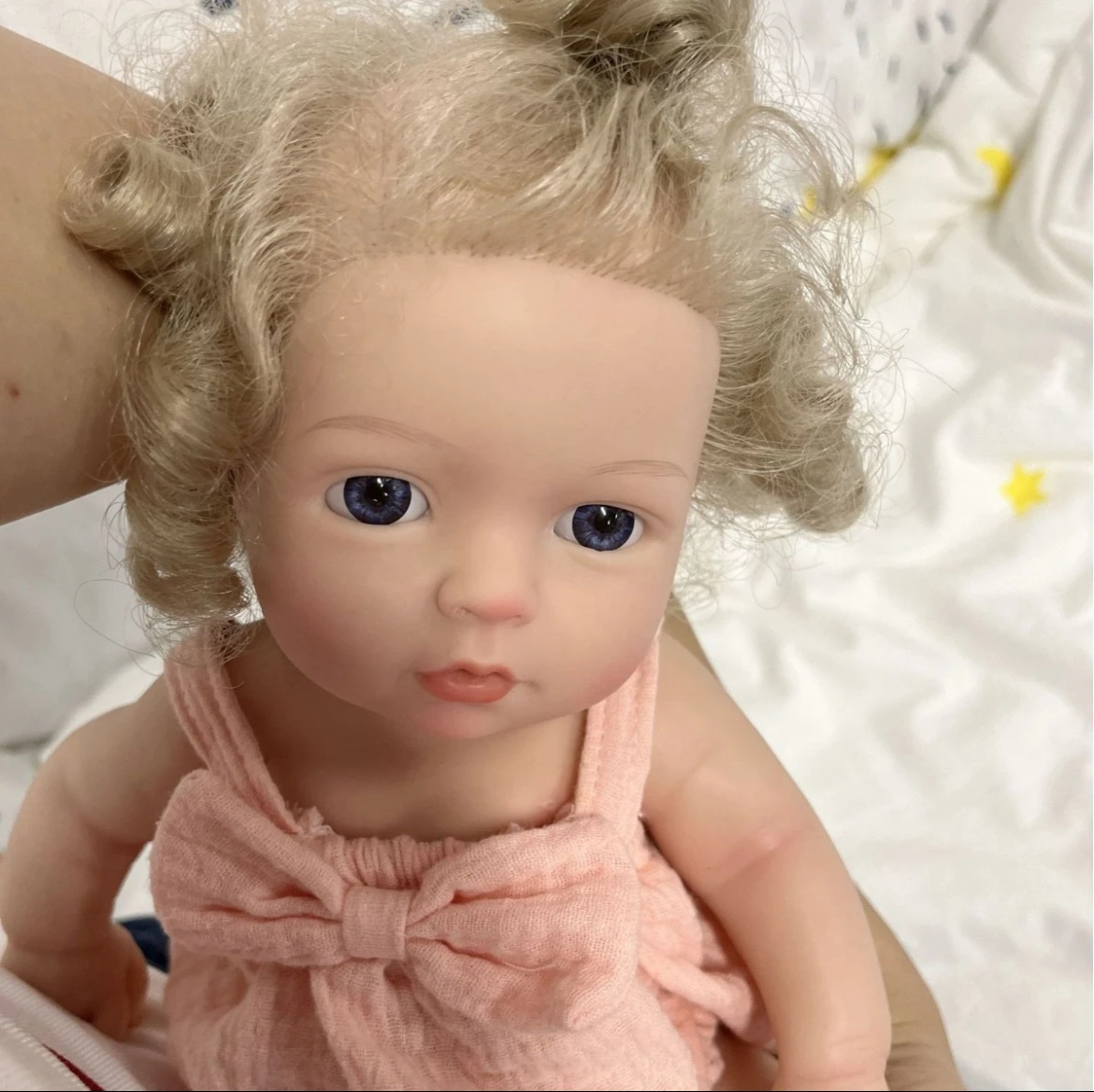 Lalka Reborn o jakości muzealnej, 33 cm: Ręcznie przyszyte włosy, ultra miękki korpus z platynowego silikonu - Limitowana kolekcja Artisan