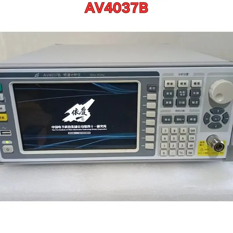 Second-hand Yiai AV4037B spectrum analyzer 30Hz ~ 6GHz fully functional