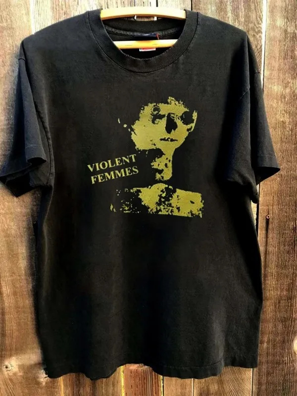 

Черная футболка унисекс VTg Violent Femmes Band Remake Design S-2345XL NH22223