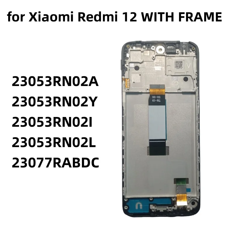 LCD for Xiaomi Redmi 12 23053RN02A Display Touch Screen Digitizer