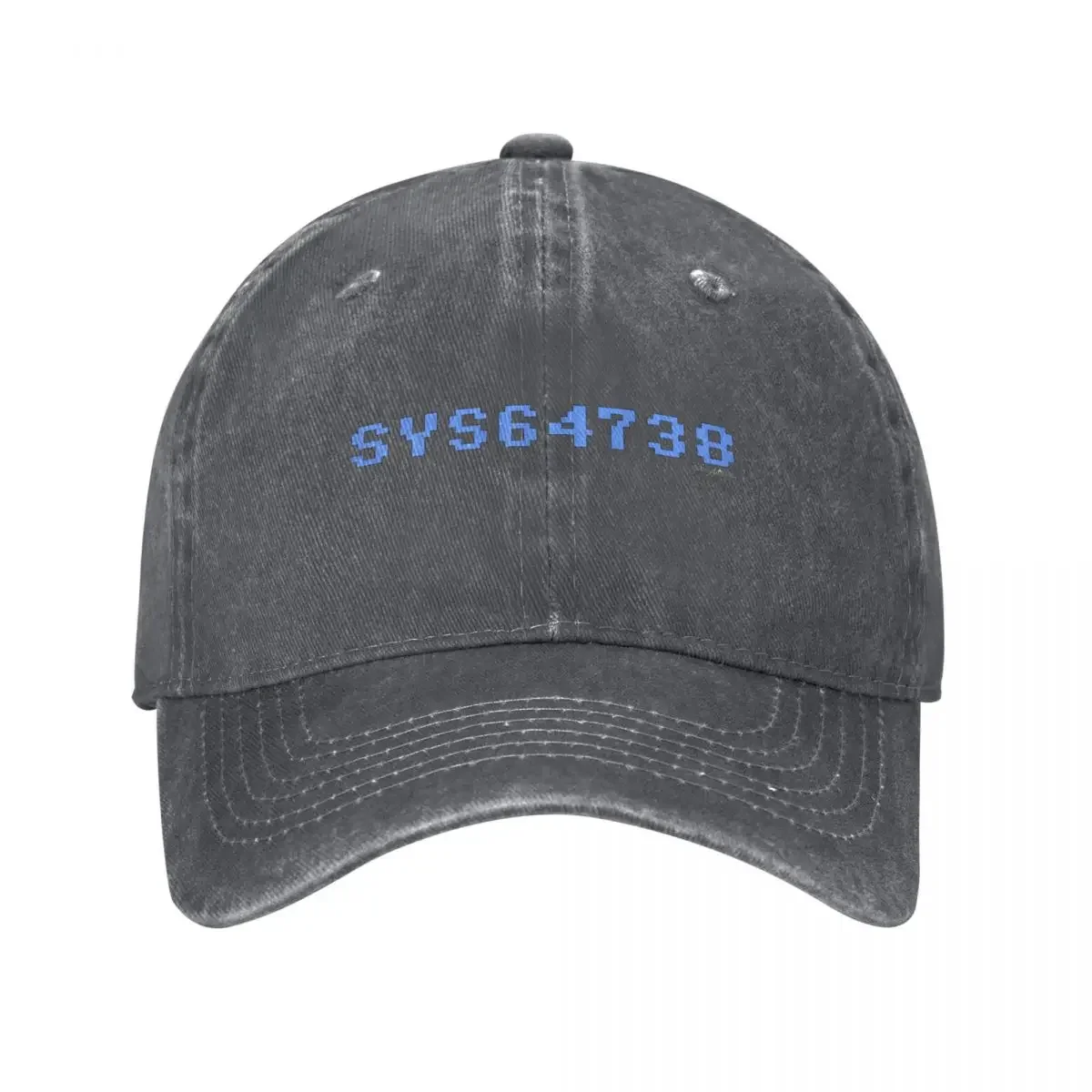 

SYS64738 C64 soft reset command Retro Baseball Cap Wild Ball Hat Sunhat Golf Vintage Women's Men's