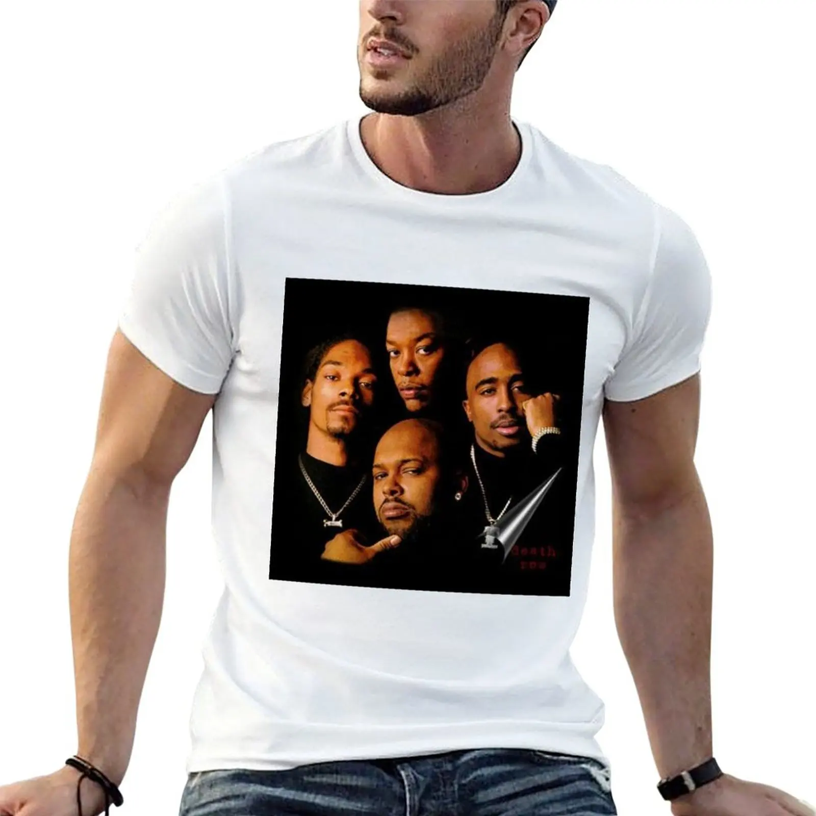 

death row record T-Shirt man t shirts cotton man graphic t shirt T-Shirt