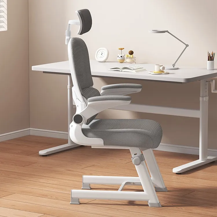 Durable steel mesh material Executive gaming office chair Modern minimalist design Ergonomic rotating adjustable nylon lifting